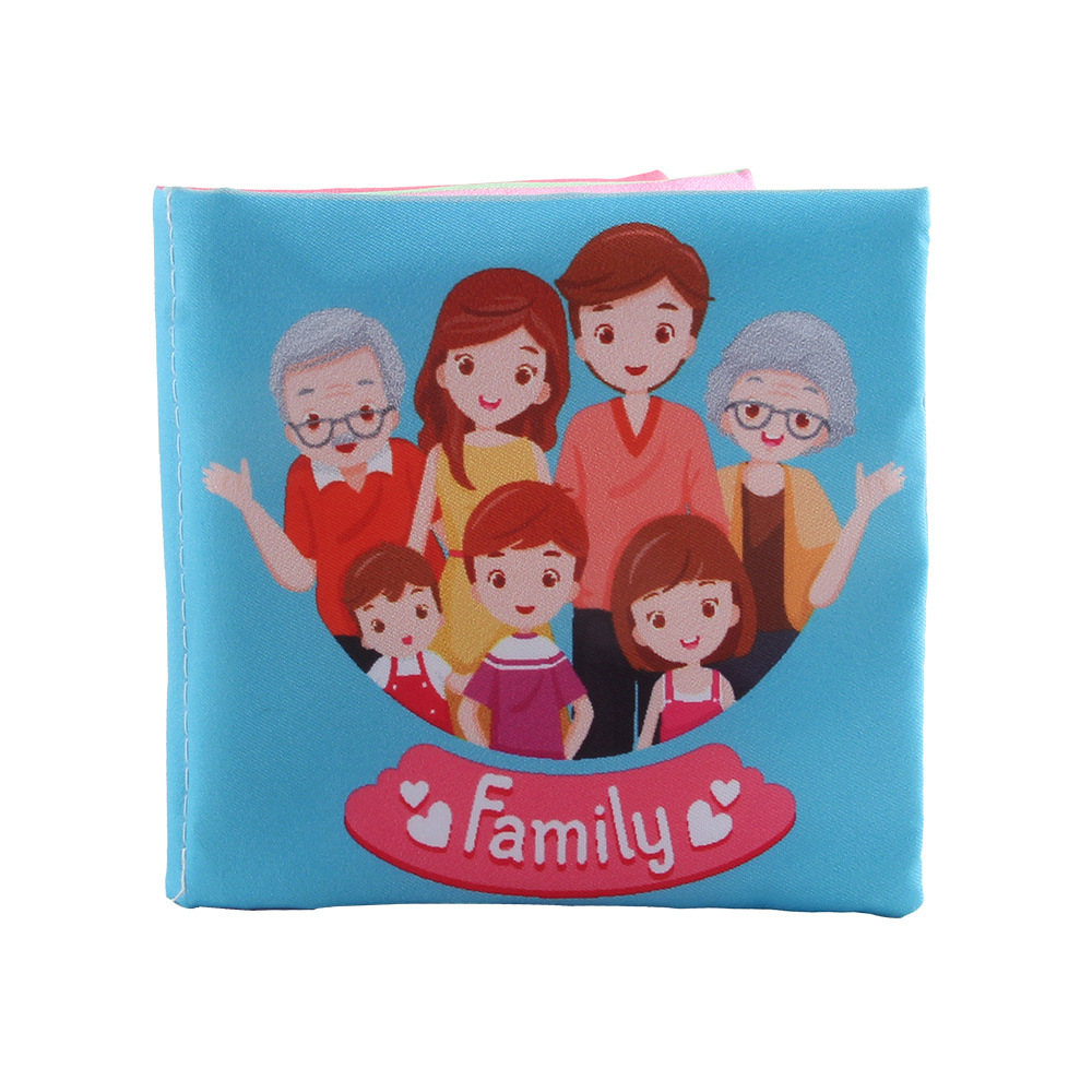 Infant Cloth Hands Tear-proof Early Education Palmar Cloth Book - Image 4