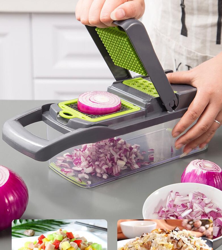Multifunctional Vegetable Cutter Home Kitchen Slicing And Dicing Fruit Artifact - Image 3