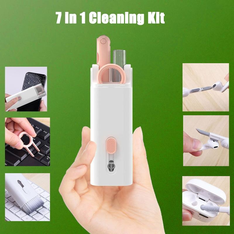 Multifunctional Bluetooth-compatible Headset Cleaning Pen Set Keyboard Cleaner Cleaning Tools Cleaner Keycap Puller Kit - Image 8