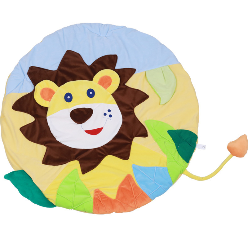 Big Head Lion Music Game Blanket Baby Fitness Holder Crawling Pad Educational Toys - Image 2