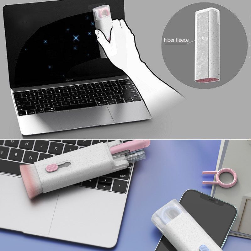 Multifunctional Bluetooth-compatible Headset Cleaning Pen Set Keyboard Cleaner Cleaning Tools Cleaner Keycap Puller Kit - Image 4