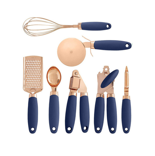 Kitchen Household Peeler Gadget Copper Plating Set - Image 7