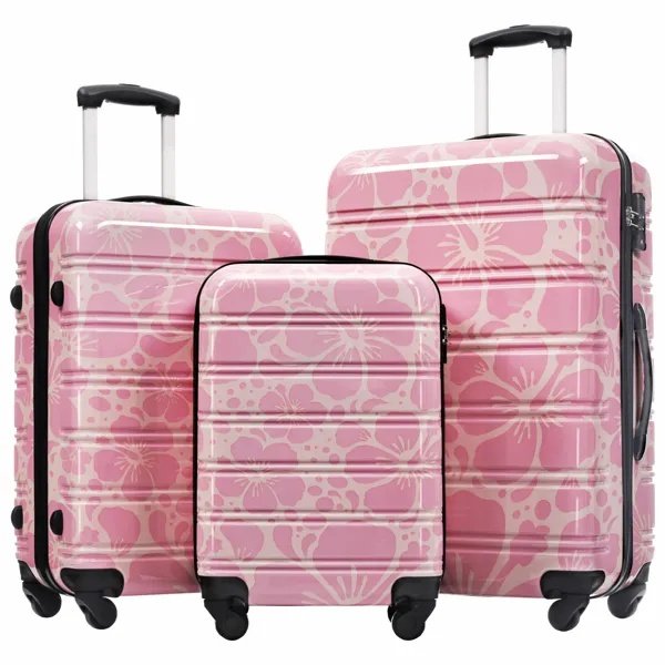 34ad1149-b860-48b7-bf18-ae63941ad899.jpg Hardshell Luggage Sets 3 Pcs Spinner Suitcase With TSA Lock Lightweight-20"+24"+28" Luggages