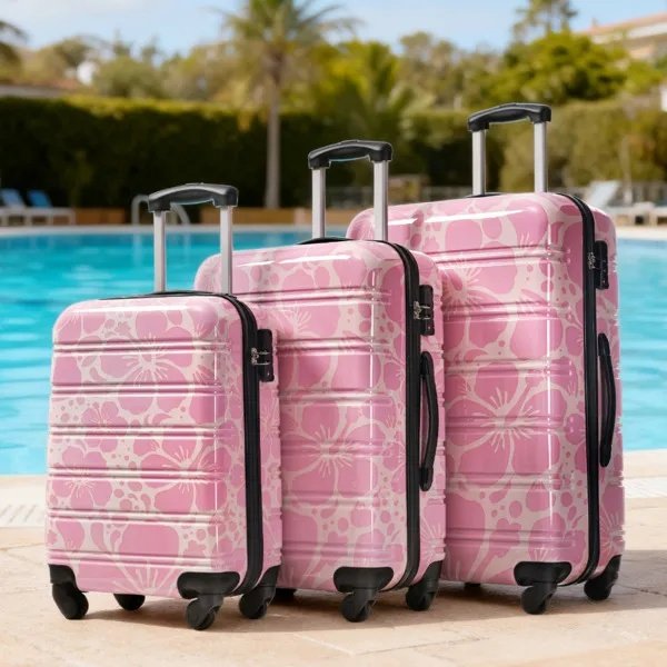3c4af6e1-cdb0-423a-ac3b-8041b91956eb.jpg Hardshell Luggage Sets 3 Pcs Spinner Suitcase With TSA Lock Lightweight-20"+24"+28" Luggages - Image 4