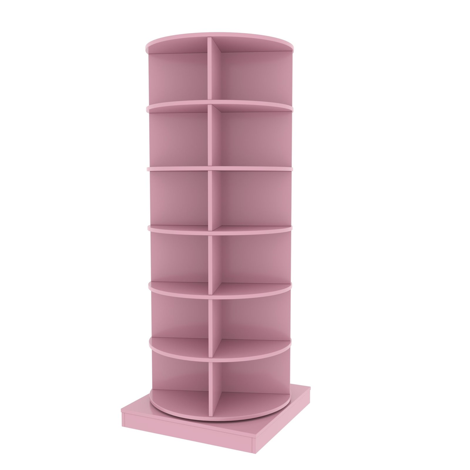 f489759b-7d86-4ba0-8454-5036abe0860f.jpg 360 Rotating Shoe Cabinet 6 Layers - Image 3